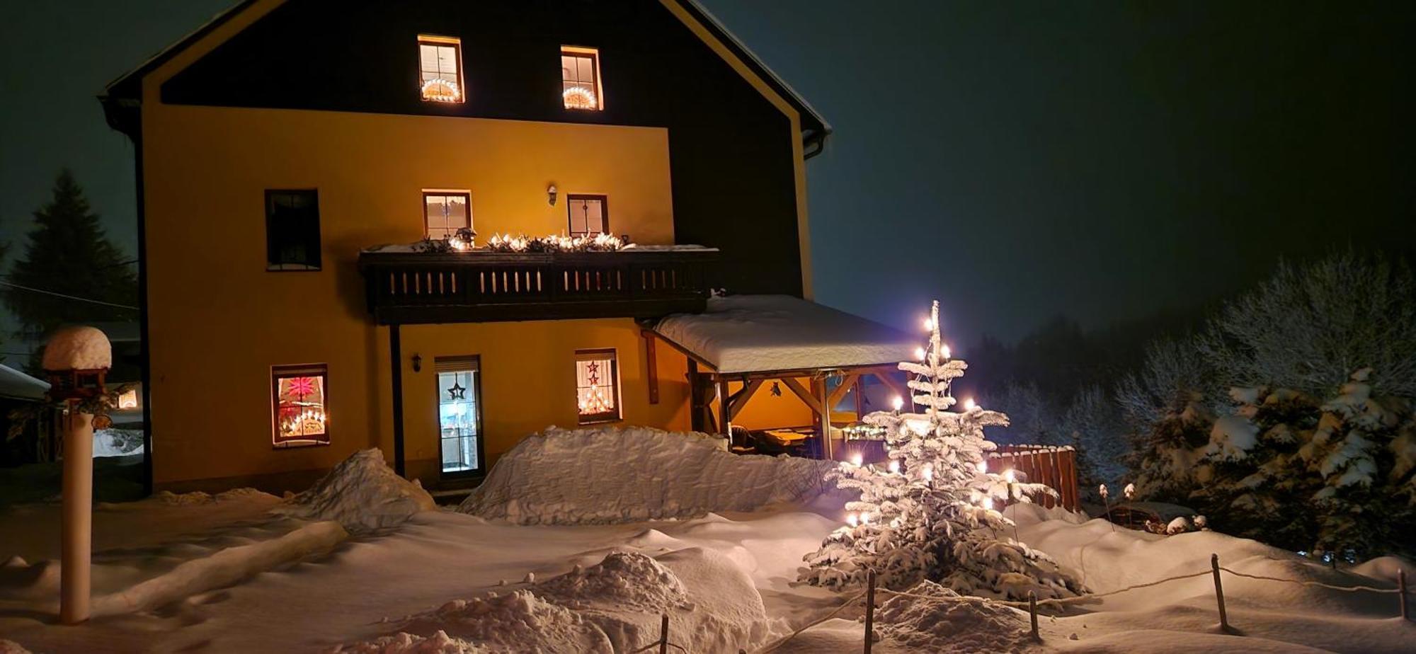 Ferienwohnungen "Am Schloessel" Oberwiesenthal Exterior foto