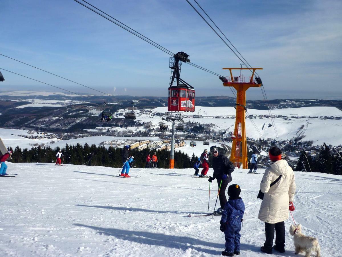 Ferienwohnungen "Am Schloessel" Oberwiesenthal Exterior foto