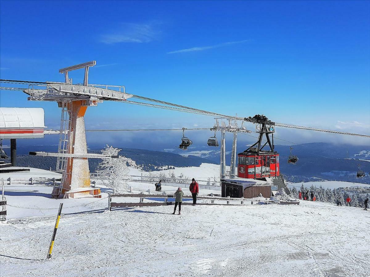 Ferienwohnungen "Am Schloessel" Oberwiesenthal Exterior foto